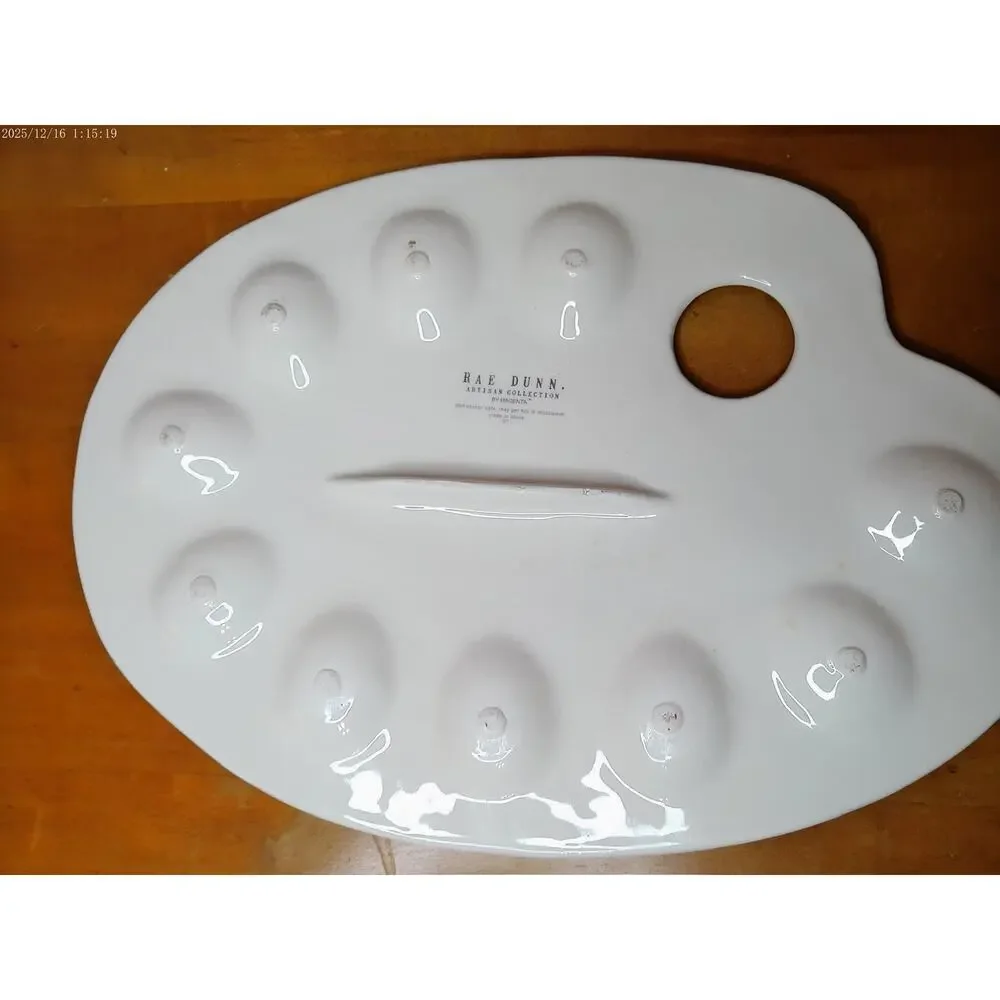 Rae Dunn HOP TO IT Deviled Egg Platter Tray White‎ Easter